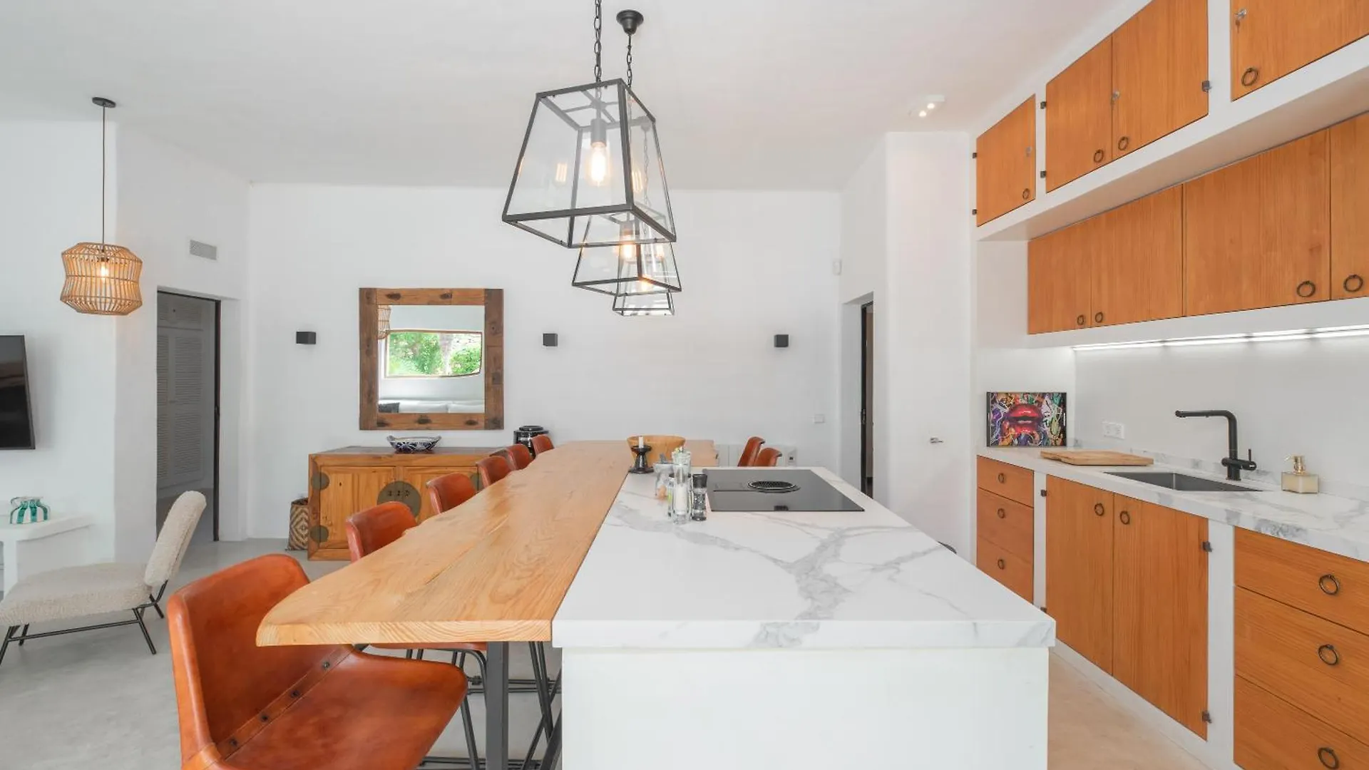 Chic Ibiza Villa Nearby Olivera Beach サンタ・エウラリア・デス・リウ